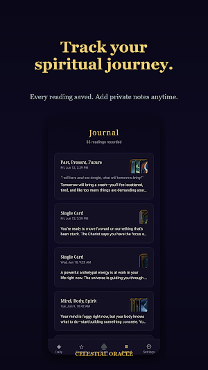 Celestial Oracle: AI Tarot Screenshot 3
