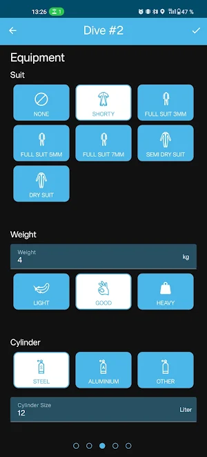 Dive LogBook Screenshot 3