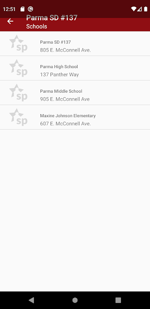 Parma School District #137 Screenshot 2