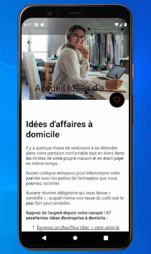 Comment démarrer une petite entreprise Screenshot 3
