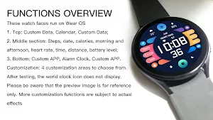 Beautiful Clouds For Wear OS Screenshot 2