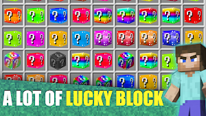 Lucky Block Mod For Minecraft Screenshot 1