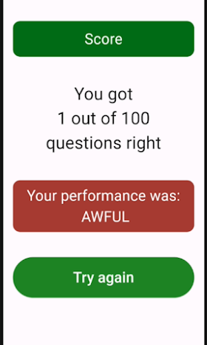 KNOWLEDGE CHALLENGE - L1 QUIZ Screenshot 3