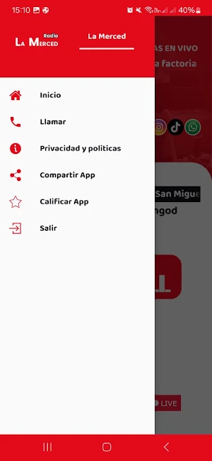 Radio La Merced Screenshot 1
