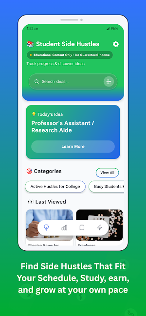 Student Side Hustles Ideas Screenshot 1