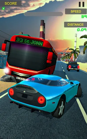 Highway Speed Drift Racer: Traffic Racing 3D Screenshot 2
