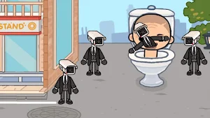 Tocaboca Skibidi Toilet Images Screenshot 1