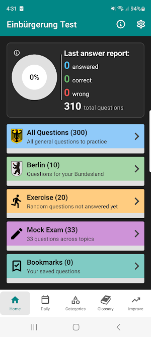 Einbürgerungstest'26 Book Screenshot 0