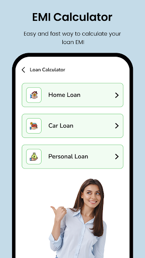 Loan EMI Calculator & Planner Screenshot 2