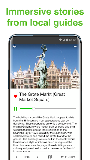 Antwerp SmartGuide - Audio Guide & Offline Maps Screenshot 3
