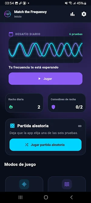 Match the Frequency Screenshot 1