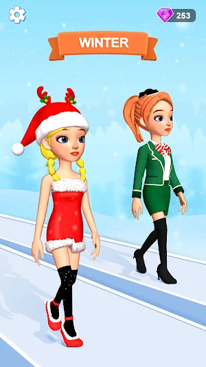 Catwalk Fashion: Dress up Show Screenshot 3
