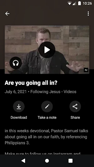 Following Jesus screenshot 3