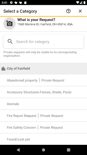 Fairfield FYI Screenshot 2