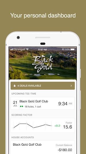 Black Gold Golf Club Screenshot 0