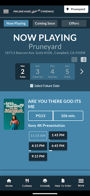 Pruneyard Dine-In Cinemas Screenshot 1