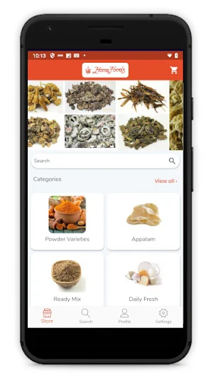 Home Foods Screenshot 0