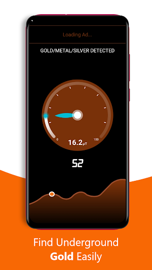 Gold detector - Gold Scanner Screenshot 1