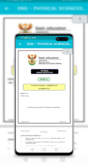 Grade 10 past exam papers Mathematics Sciences app Screenshot 2