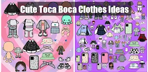 Cute Toca Boca Clothes Ideas Screenshot 0