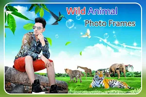 Wild Animal Photo Frame Screenshot 0