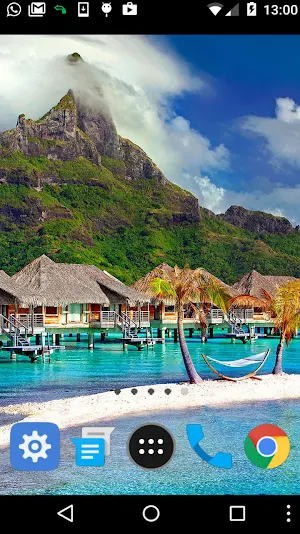 bora bora wallpaper Screenshot 1