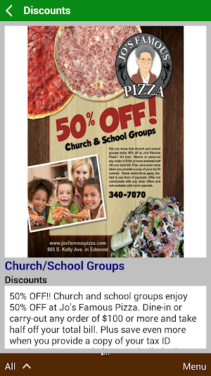 Jo's Famous Pizza Screenshot 2