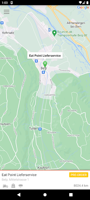 Eat Point Lieferservice Belp Screenshot 1