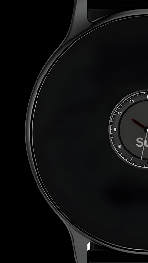 BLACK CALM Watch Face Screenshot 1