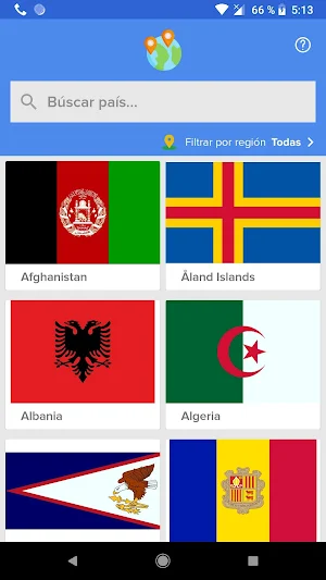 InfoPaises Screenshot 0