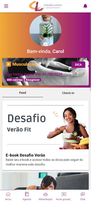 Claudia Leister - personal Screenshot 1