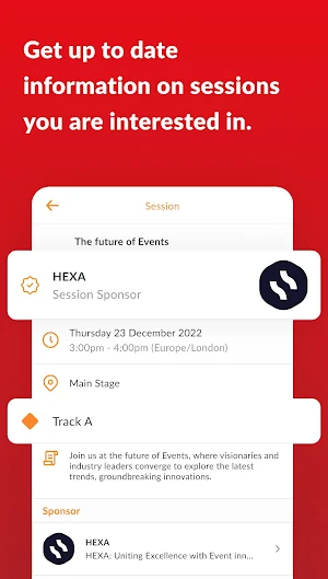 Conference News Events Screenshot 2