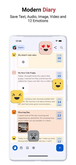 Diary With Lock, Password + Screenshot 0