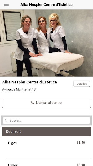 Alba Nespler Centre d'Estètica Screenshot 0
