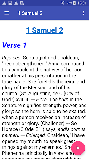 The Catholic Bible Commentary  Screenshot 1