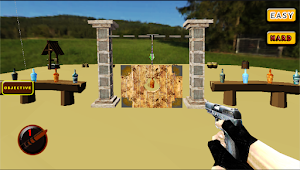FPS Bottle Shooting:3d offline Screenshot 2