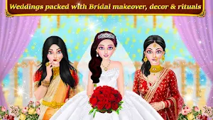 Indian Royal Wedding Girl Game Screenshot 0