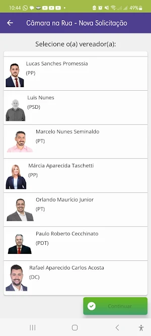 Câmara Municipal Guarulhos Screenshot 3