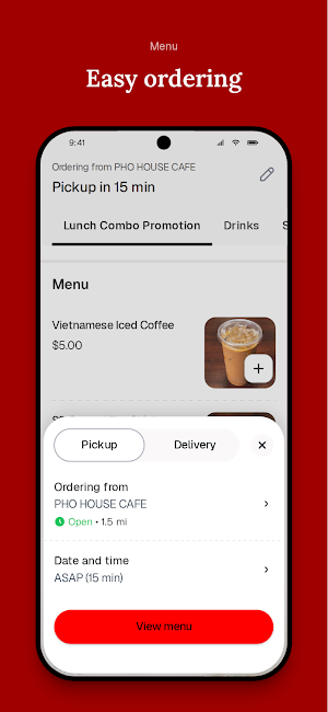 PHO HOUSE CAFE Screenshot 2