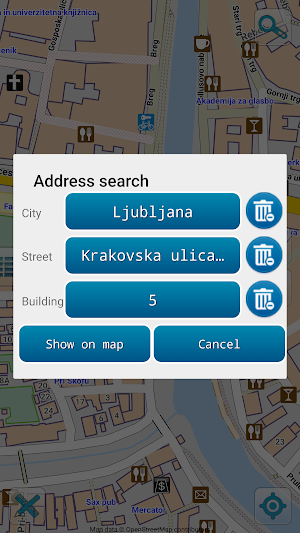 Map of Slovenia offline Screenshot 2