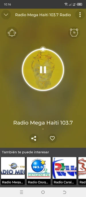 Radio Mega Haiti 103.7 Radio Screenshot 0