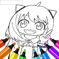 Anya Forger Coloring Pages Fun
