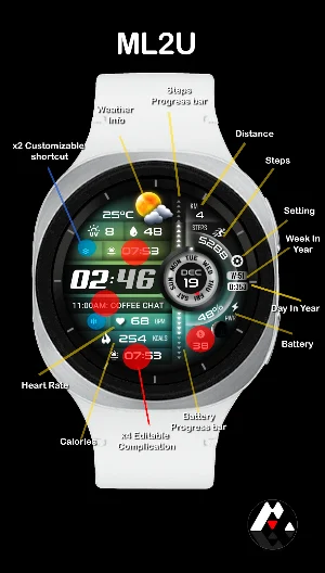 ML2U 342 Watch Face Screenshot 1