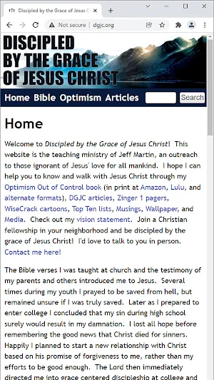 DGJC.ORG Screenshot 0