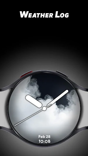 Weather Log - Watch face Screenshot 0