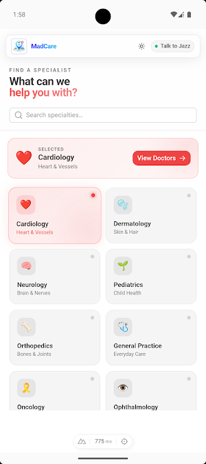 MadCare: Find Doctors Nearby Screenshot 0