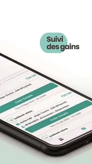 Gate Food livreur Screenshot 2