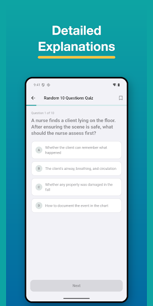 NCLEX RN Test Practice 2026 Screenshot 1