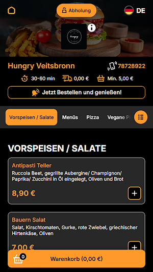 Hungry Veitsbronn Delivery Screenshot 2