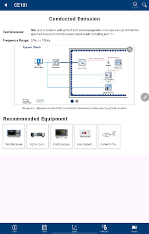 R&S EMC Navigator Screenshot 2